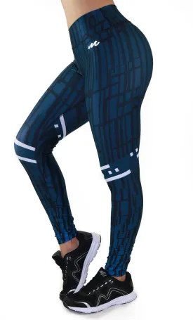 7107 Maripily Women Activewear Print Legging