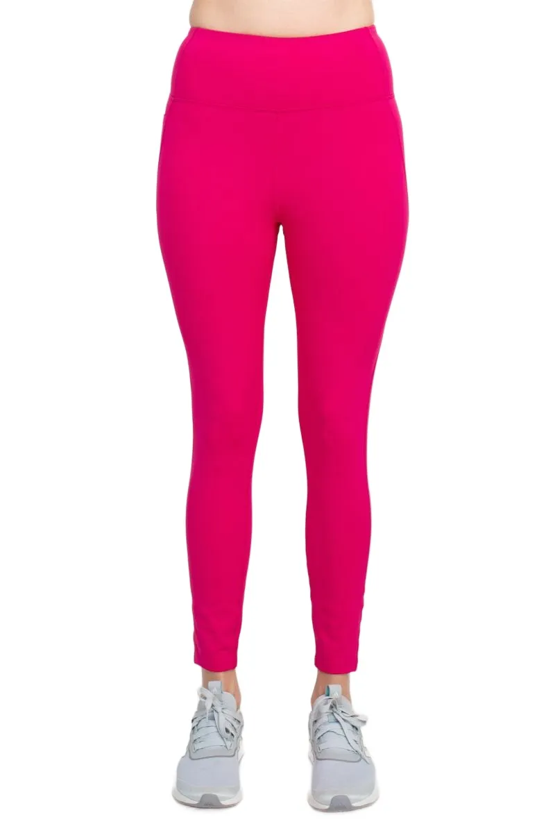 Activology Mid Waist 7-8 Interlock Legging with Side Pocket by Curated Brands