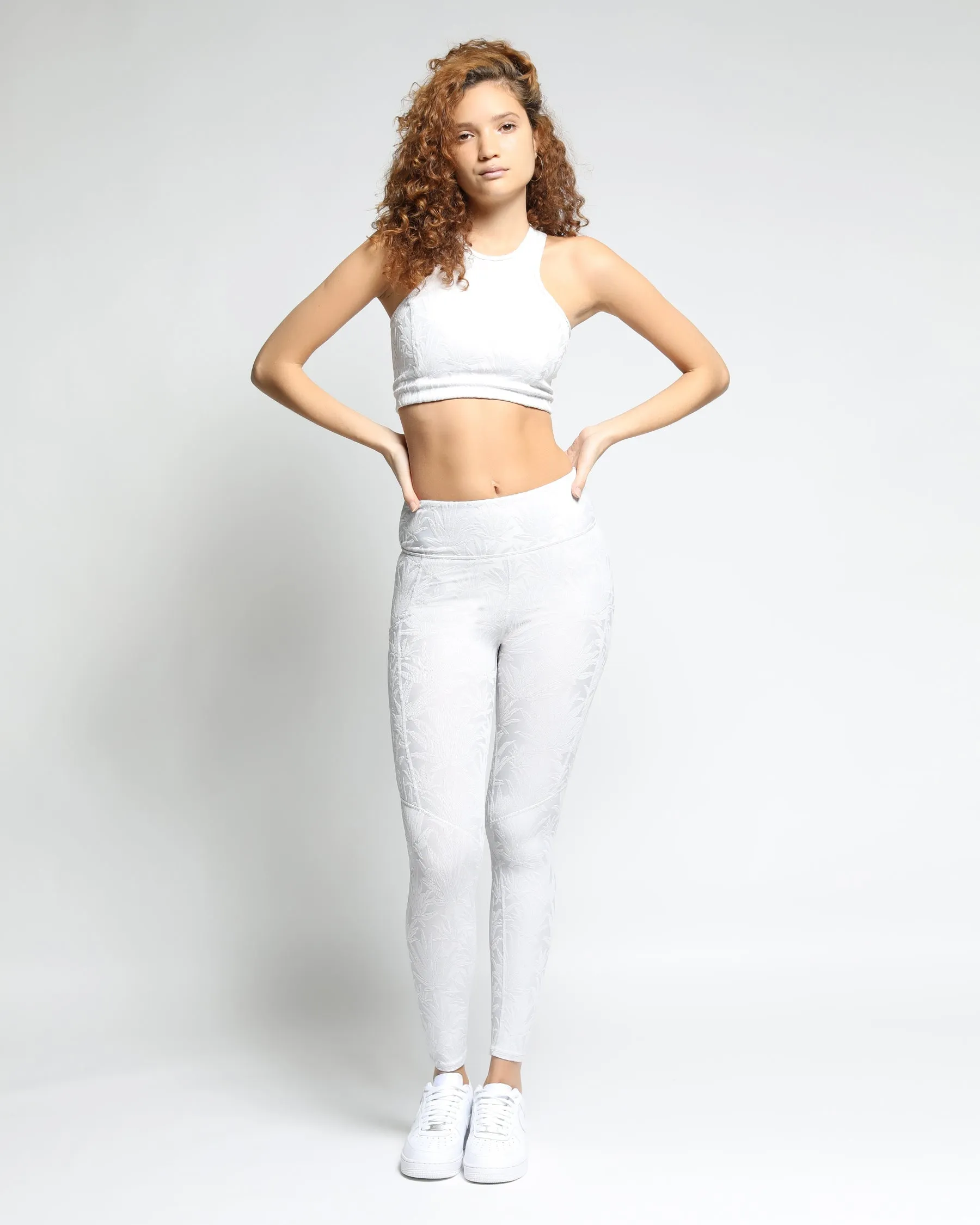 Agave 3D Activewear Crop Sport Tank (FINAL SALE)