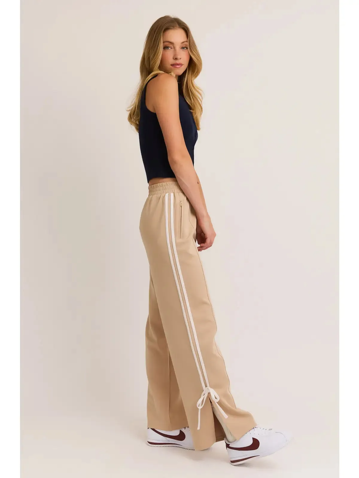 Bow Detail Track Pants