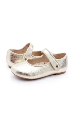 Gold Lady Jane Shoes