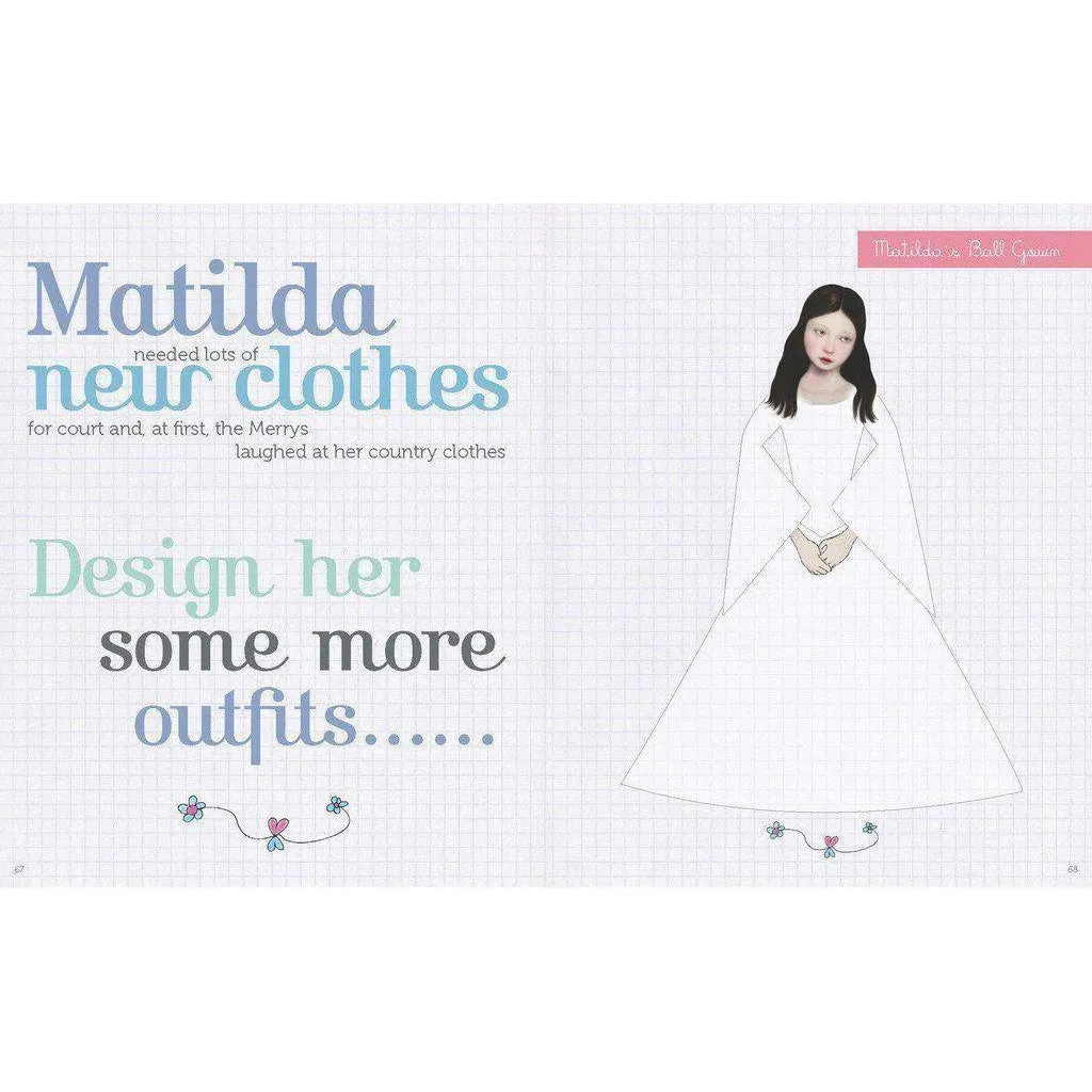 Matilda's Keepsakes and Secrets Activity Book - A Girl for All Time book ages 8-12