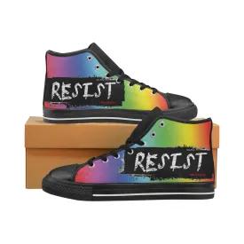 RESIST MEN'S LARGE HI-TOP SHOES (SIZE 13-14)